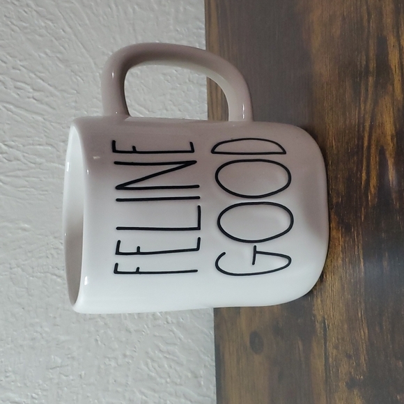 Rae Dunn Other - Rae dunn feline good cat mug
